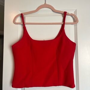 Krush Vibrant Red Camisole Top